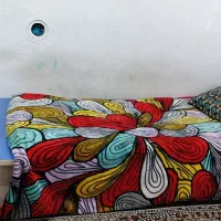 تخت خواب کمد ام دی اف سالم نو|تخت و سرویس خواب|شیراز, مسلم|دیوار