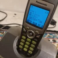 تلفن بیسیم پاناسونیک به همراه تلفن رومیزی