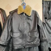 کاپشن چرم طبیعی