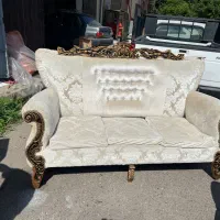 مبل سلطنتی سالم همراه با بوفه|مبلمان خانگی و میز عسلی|آستانه اشرفیه, |دیوار