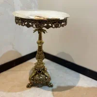 میز تلفن برنجی