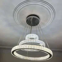 لوستر کریستالی چند حالته|لوستر و چراغ آویز|احمدآبادمستوفی, |دیوار