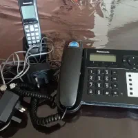 تلفن و بیسیم  پاناسونیک در حد نو