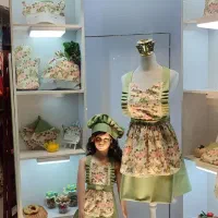 ست پیشبند مادر و دختری آتشاب|سفره، حوله، دستمال آشپزخانه|تهران, بازار|دیوار