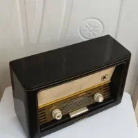 رادیو لامپی آلمانی|کلکسیون اشیاء عتیقه|زنجان, |دیوار