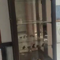 بوفه و ویترین چوبی