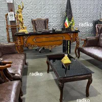 مبلمان اداری نیم ست کلاسیک مدل کویین کد۱۱۴|دفتر کار|تهران, یافت آباد جنوبی|دیوار