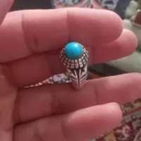 انگشتر فیروزه یاقوت اوپال دقاب شیرازی عقیق