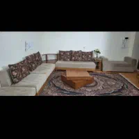 مبمان ۷ نفره با یک عدد پاف و میز بار شیک|مبلمان خانگی و میز عسلی|کرج, کوی زنبق|دیوار