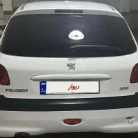 ۲۰۶تیپ ۵کم کار استثنایی۹۳|خودرو سواری و وانت|کرمان, |دیوار