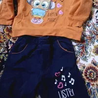 هودی شلوار گرم بچگانه