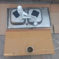 سینگ و هود کارکرده سالم|آب‌چکان و نظم‌دهنده ظروف|مشهد, یوسفیه (شهرک غرب)|دیوار