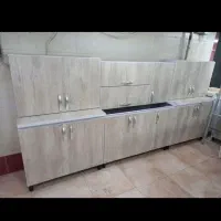 کابینت آماده ۶ متری طرح‌ملامینه