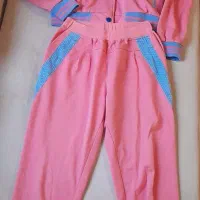 ست سویشرت و شلوار صورتی