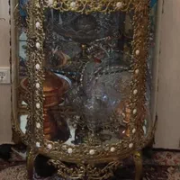 میز تلویزیون  دوعدد لوستر  ۴شاخه ومیز کنسول برنز|میز تلویزیون|تهران, خاک سفید|دیوار