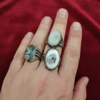 انگشترهای شجر طبیعی زیبا