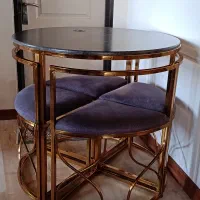 میز ناهارخوری گرد ۴ نفره