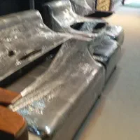 نیم ست چستر قهوهای مات و مشکی موجود شد|مبلمان اداری|دزفول, |دیوار