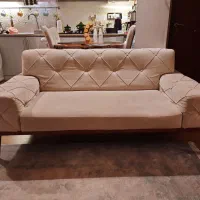 مبل چستر ۷ نفره کرم رنگ