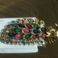 گیره سر طرح طاووس