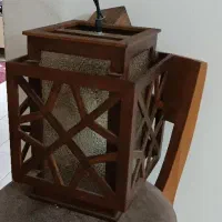 لوستر چوبی|لوستر و چراغ آویز|پردیس, فاز ۱۱|دیوار