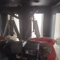 وسایل قدیمی کلکسیون تلسکوپ تلفن انگشتر یاقوت