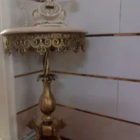 میز طرح برنز جنس چدن|میز تلفن|تنکمان, |دیوار