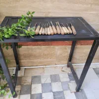 میز کار آهنی و مغار دست ساز ایرانی استاد غلام|ابزارآلات|قم, بنیاد|دیوار