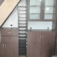 ویترین اداری دو تکه