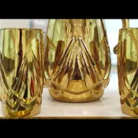 پخش انواع ظروف طلایی|ظروف سرو و پذیرایی|اهواز, دغاغله|دیوار