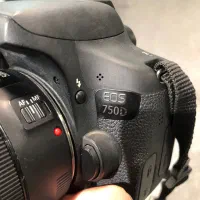 دوربین ۷۵۰ کنون با لنز ۵۵-۱۸ و لنز ۵۰فیکس|دوربین عکاسی و فیلمبرداری|شهریار, شهریار|دیوار