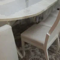 میز و صندلی ۸ نفره غذاخوری