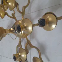 ۲ عددلوستر  ۱۲ شعله تمیز و سالم|لوستر و چراغ آویز|مشهد, جاهد شهر|دیوار