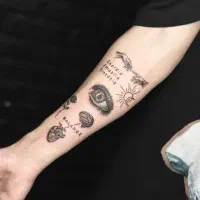 تتو حرفه ای تخفیف خورد500ت|خدمات آرایشگری و زیبایی|اردبیل, |دیوار