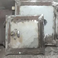 در پنجره تیر آهن قوطی پروفیل چهار چوب فلزی دانخوری|مصالح و تجهیزات ساختمان|اصفهان, رهنان|دیوار