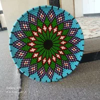 طبق دست بافت|صنایع دستی و سایر لوازم تزئینی|آبدانان, |دیوار