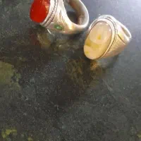 اگشتر باباقوری دوچشم وعقیق