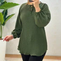 شومیز پلیسه کرپ حریر و شومیز مراکشی|لباس|برازجان, |دیوار