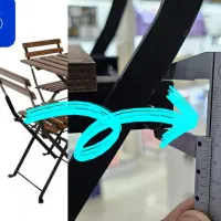 میز و صندلی تاشو ایکیایی|میز و صندلی غذاخوری|تهران, آذری|دیوار