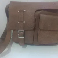 کیف چرم طبیعی دانشجویی
