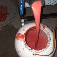 آبگیری گوجه فرنگی و آماده‌سازی رب کاملاً بهداشتی