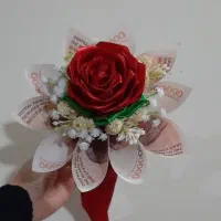 دسته گل روبانی|گل مصنوعی|کرج, عظیمیه|دیوار