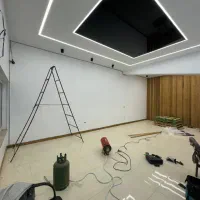 سقف کاذب کشسان پی وی سی کناف لاین نوری|مصالح و تجهیزات ساختمان|هشتگرد, هشتگرد قدیم|دیوار