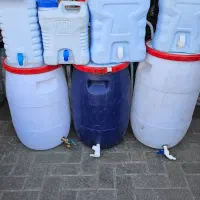 دبه اب و بشکه آب، مخزن آب از ۱۰ تا ۱۶۰ لیتری|ظروف نگهدارنده، پلاستیکی، یک‌بارمصرف|پردیس, شهرک صنعتی خرمدشت فاز ۷|دیوار