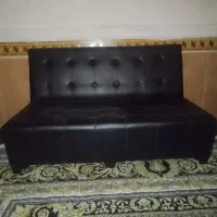 مبل انتظار دونفره چرم