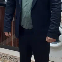 کت وشلوار همراه باجلیقه وکفش سایز۴۰