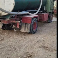 تخلیه چاه با تانکر بزرگ