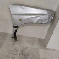 گلگیر جلو پراید بی رنگ نقره ای فابریک سمت شاگرد