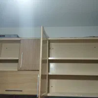 کابینت با هود و سینک|آب‌چکان و نظم‌دهنده ظروف|خرمدره, |دیوار