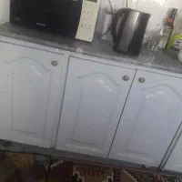 کابینت سفید یخچالی سه در